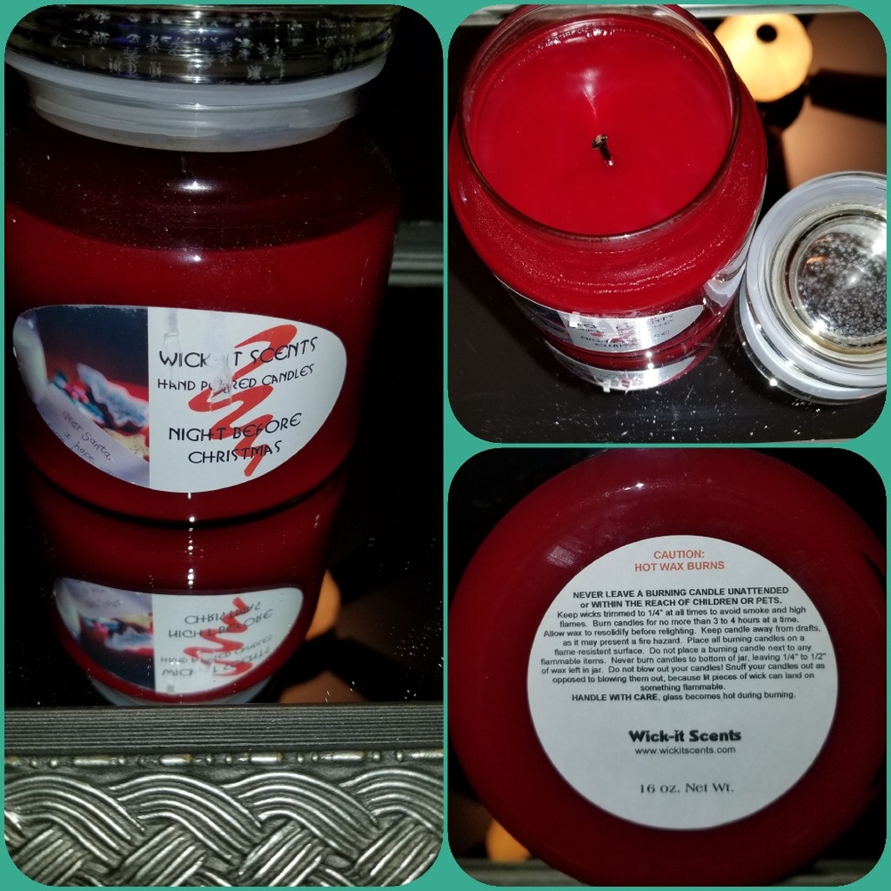Handmade 16oz Candke